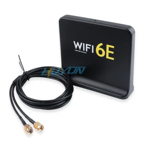 External tri-band SMA Intel AX210 wireless network card extension antenna WIFI6E - Picture 1 of 6