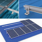Solarpanel Halterung 124CM L-Winkel Set Solarmodul Trapezblech Solar Befestigung