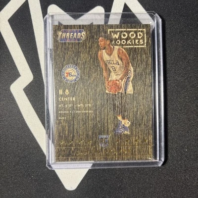 2015-16 Panini Threads Wood Rookies Jahlil Okafor #255 - Image 1 of 2