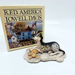 Lowell Davis Ozark Belle Dog Figurine RFD America Schmid 3.5" in Box  - Picture 1 of 5