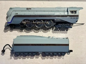 MTH O  3-Rail 20-3079-1 Santa Fe Railway Blue Goose Hudson 4-6-4 Steam #3460 - Picture 1 of 15