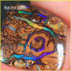 14.3 TCW Natural AUSTRALIA KOROIT Boulder Opal Stone + VIDEO - Bild 1 von 10