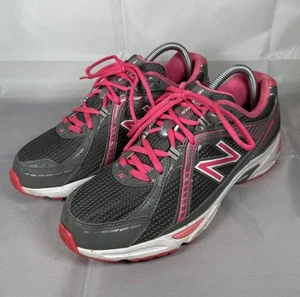 New Balance 625 Damen-Laufschuhe grau pink – UK 7 - Bild 1 von 9