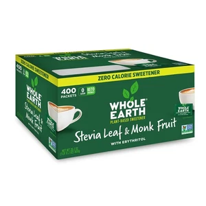 Sweetener Co. Stevia & Monk Fruit Sweetener, Erythritol Sweetener, Stevia Pac... - Picture 1 of 8