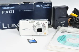 Panasonic Lumix DMC-FX01 6MP Compact Digital Camera Boxed with 256MB SD Card - Picture 1 of 10