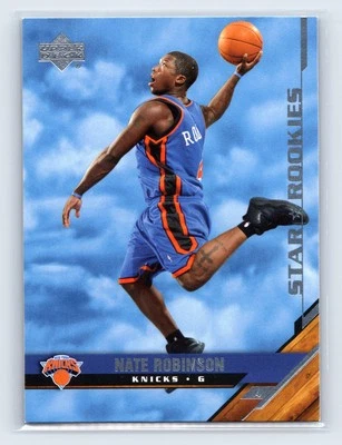 2005-06 Upper Deck #202 Nate Robinson novato Foto 1 de 2