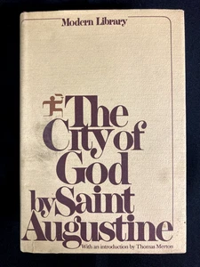 THE CITY OF GOD By Saint Augustine - HCDJ 1950 Vintage Very Good Modern Library - Picture 1 of 5