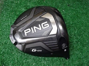 Very Nice Ping G425 Max 9 degree Driver Head & Screw - Picture 1 of 3