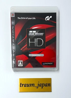 Disco de instalación Gran Turismo HD Sony PlayStation 3 versión japonesa Tetsted Foto 1 de 3