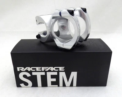 RaceFace Turbine R 35 Stem - 32mm, 50 mm Clamp, +/-0, 1 1/8", Silver - Image 1 of 3