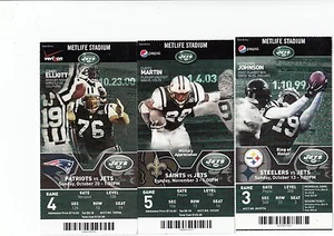 Boleto de temporada 2013 New York Jets conjunto de 8 boletos Geno Smith Rex Ryan - Imagen 1 de 1