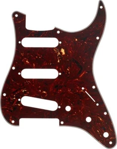 Genuine Fender Stratocaster/Strat 3-Ply 11-Hole Guitar Pickguard, TORTOISE SHELL - Imagen 1 de 1