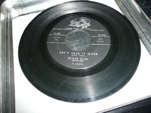 rare record Blues Slim on Pioneer Intl Tell the truth Baby - Let's talk VG - Foto 1 di 7