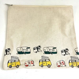 Canvas Werkzeugtasche Camper Vans Wohnmobil 10 x 10" mit strapazierfähigem Reißverschluss - Bild 1 von 7