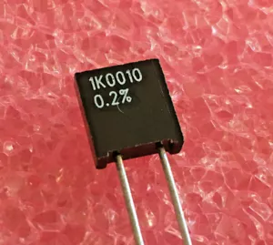 2 pieces Vishay Metal Foil Resistor 1.001K Ohm .2% Radial VSR Y00751K0010 .2% - Picture 1 of 5