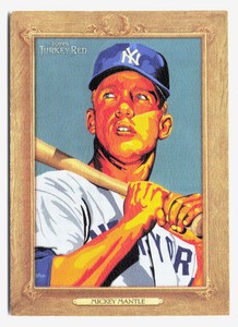 2007 Topps Turkey Red Mickey Mantle    New York Yankees #117