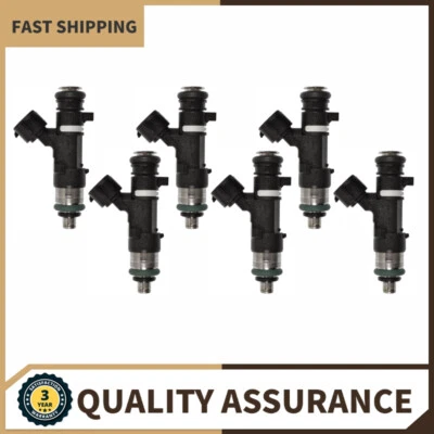 New Set of 6 Fuel Injectors For NISSAN 2004-2006 ALTIMA 2003-2008 MAXIMA 3.5L V6 Foto 1 de 4