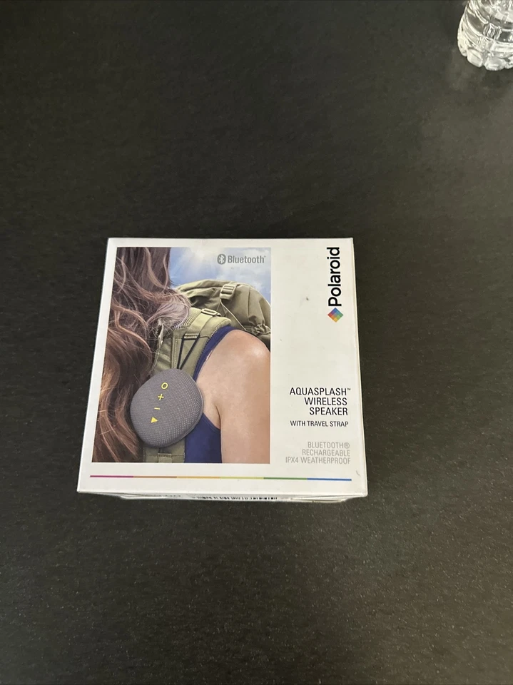 Polaroid Aquasplash Wireless Speaker with Travel Strap New - Image 1 of 1