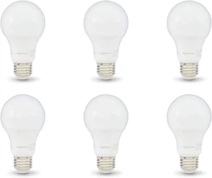 A19 LED Light Bulbs, 60 Watt Equivalent, Energy Efficient 9W, E26 Standard Base, - Picture 1 of 11