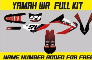 Rebound MX Grafik Kit passend für WR125R Yamaha WR 125 R Grafik 09-18 WR125X - Bild 1 von 3