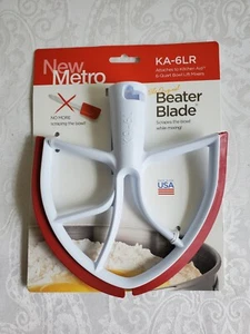 New Metro KA-6LR Original Beater Blade Works w/ Most KitchenAid 6 or 7 Qt Bowl-L - Picture 1 of 2