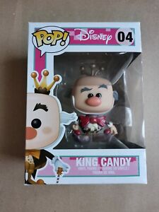Funko Pop King Candy 04 Disney Wreck-it Ralph Rare Figure Vaulted pop protector
