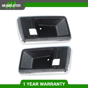 Pair Style Interior Door Handle Bezel Cup For Firebird & Camaro Trans Am 77-81 - Picture 1 of 10