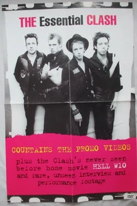 THE CLASH - RARE POSTER / PRESS KIT (PLAN MEDIA) "THE ESSENTIAL" - Imagen 1 de 2