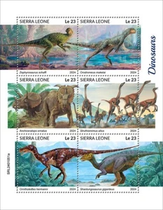2025 02 - SIERRA LEONE - DINOSAURS 6V complet set MNH **T - Picture 1 of 1