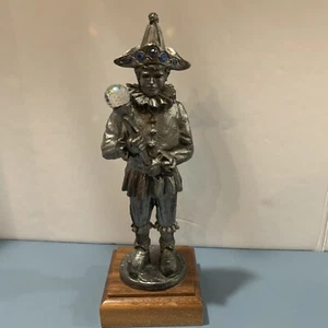 Michael Ricker Pewter Figurine 1990 Etched Ricker & Numbered & Signed - Picture 1 of 9