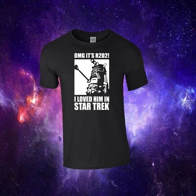 FRUIT OF THE LOOM Funny Star Wars Star Trek Dr Who Sci Fi Nerd Geek Gift Kids/Adults Top T-shirt