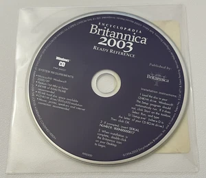 New SealedEncyclopedia Britannica 2003 Ready Reference PC CD Windows 2000/XP - Picture 1 of 2