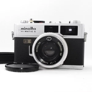【Almost MINT】Minolta Hi-Matic E Rangefinder 35mm Film Camera From JAPAN - Picture 1 of 20