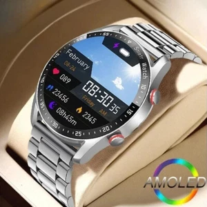Reloj Inteligente 2024 Hombre Impermeable Reloj Inteligente Bluetooth para iPhone Android Samsung - Imagen 1 de 28