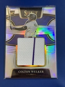 2022 Panini Select Baseball Rookie Jumbo Jersey #RJS-CW Colton WELKER - Picture 1 of 2