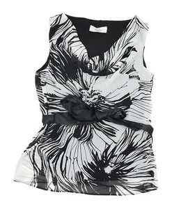 Wallis Petite Black Floral Cowl Neck Wrap Blouse - Picture 1 of 12