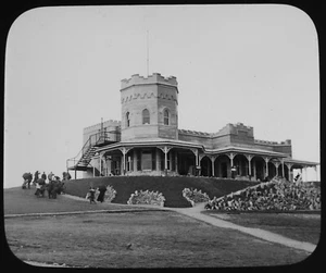 Diapositiva Linterna Mágica LLANDUDNO CUMBRE DE GRAN ORME C1907 FOTO GALES ANTIGUA - Imagen 1 de 3