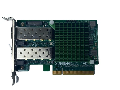 Supermicro AOC-STGN-i2S rev 2.0 Dual SFP+ Intel 82599 10GbE Controll Low-profile - Image 1 of 2