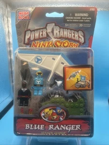 Mega Bloks Power Rangers Blue Ranger Hurricane Blaster NEU Ninja Storm 5702 - Bild 1 von 3