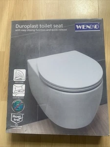 Wenko Duroplast WC-Sitz mit Easy Closing Funktion & Schnellverschluss - Bild 1 von 6