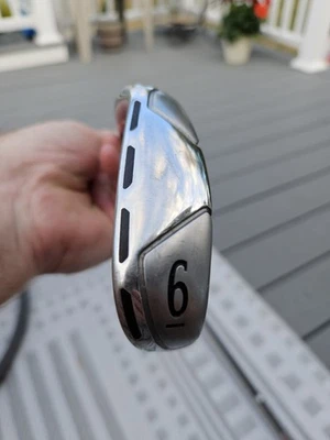 Wilson Staff D300 Single Iron 6 Iron Graphite Speed Rulz Shaft RH - Nice - Image 1 of 4