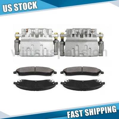 Pinzas de freno delanteras pastillas de freno de cerámica para Cadillac STS 3,6 L 2005-2008 Foto 1 de 4