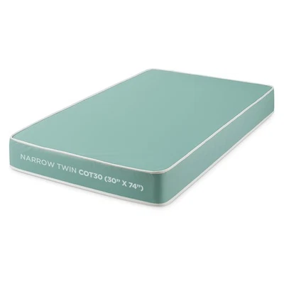 4-Inch Foam Mattress with Water Resistant Vinyl Cover, Firm Mattress, Sleep M... - Image 1 of 4