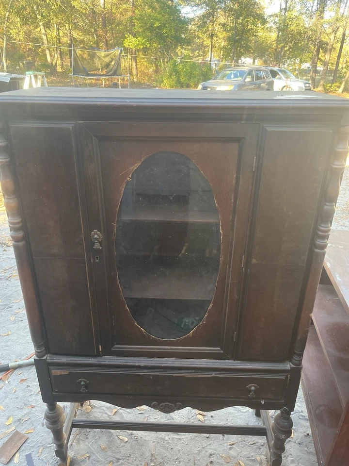 Антикварный китайский шкаф из вишневого дерева 100% оригинал отличное состояние товара 🼼 - Изображение 1 из 1