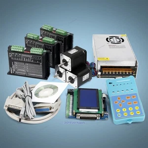 3 Axis Standard CNC Kit Nema17 Stepper Motor 24V PSU For DIY Router/Mill/Plasma - Picture 1 of 16