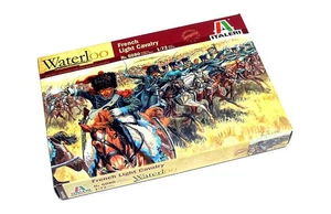 ITALERI 6080 Waterloo 1/72 Napoleonic Wars French Light Cavalry Hobby TA010 - Picture 1 of 2
