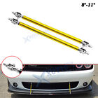2Pcs Gold Rear Diffuser Adjust Strut Rod Tie Bars Fit Dodge Charger Challenger