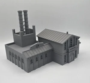 HO Scale Old Brewery  1:87 – Industrial Building - Picture 1 of 7