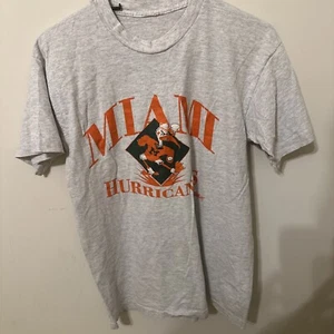 NCAA Miami Hurricanes Shirt, University of Miami Shirt, Unisex T-Shirt, Vintage - Picture 1 of 5