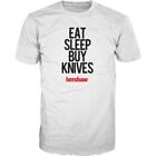 Kershaw Eat Sleep Buy Knives T-Shirt M Semi-Fitted Styling For Comfort Cotton